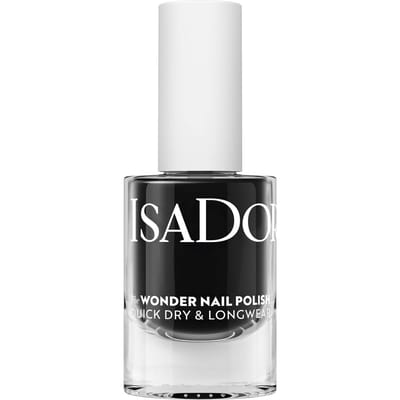 Isadora The Wonder Nail Polish Quick dry &amp; Longwear 139 Black Lacquer 5 ml