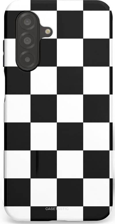 Casetastic Hoesje Geschikt voor Samsung A26 - Stijlvolle Beschermende Duo-layer Case - Schaak