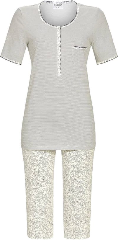 Ringella – Blue Stripe – Pyjama – 4261208 – Night Blue - 42