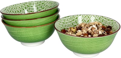 Set van 4 granen kommen 15.5cm Lime Sao - Ritzenhoff 744859