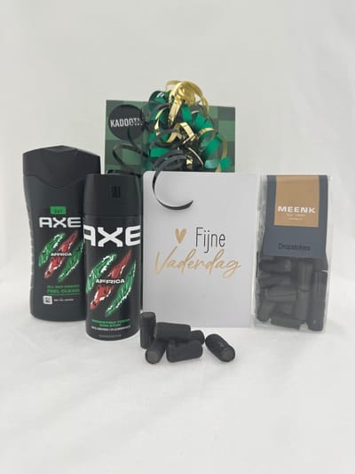 Vaderdag •Cadeaupakket Papa• Axe Africa - Cadeau voor Mannen - Perfect Gifts