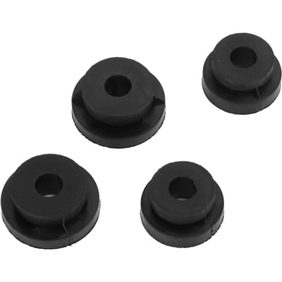 4 STUKS Radiatortank Montagepad Oogje 572312 Rubber Vervanging voor Land Rover Defender 200Tdi black