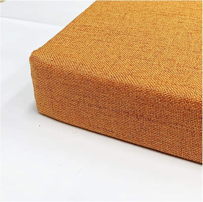 wangk Outdoor/Indoor Universal Loveseat Settee/Bench Kussen Effen Kleur Moderne Rechthoek Dikke Non-slip Zachte Bench Kussen Geschikt Tuin Patio Oranje-Oranje 200 * 35 * 5cm (79 * 14 * 2in)