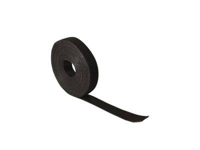 LOGILINK - Kabelbinder klittenband - KAB0055 - 20mm - 10m rol  - zwart