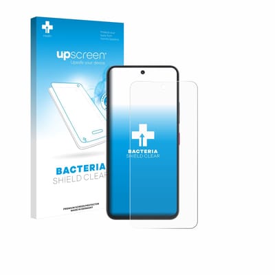 upscreen - Screenprotector voor Telekom T Phone 3 Pro - Folie Beschermfolie transparant antibacterieel