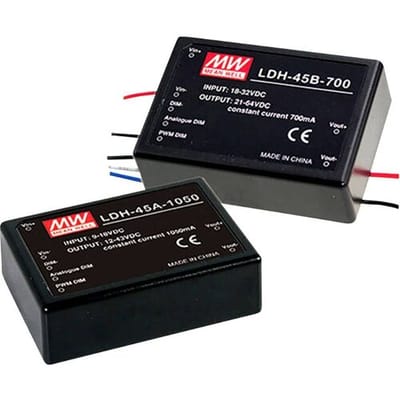 MEAN WELL LDH-45A-1050DA LED-driver Constante stroomsterkte 45.1 W 1050 mA 24 - 43 V/DC Dimbaar, Dali, Overbelastingsbescherming, Overspanning 1