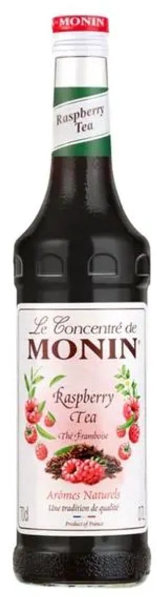 Monin Siroop frambozen thee, fles 700 ml