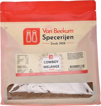 Van Beekum Specerijen - Cowboy Melange - 1 KG (hersluitbare stazak)