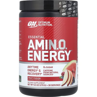 Optimum Nutrition, Acides Aminés Essentiels. OU. Energy®, Fusion de fruits, 9,5 oz (270g)