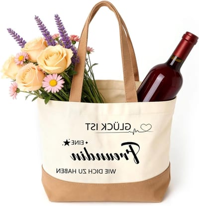 Jute tas - gepersonaliseerd met spreuk - cadeau voor beste vriendin - ideale draagtas voor verjaardag - SnelShoppen