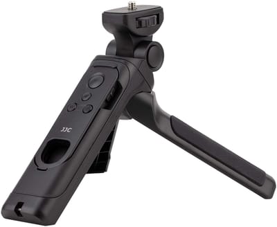 Allecto - Handgreep voor Selfies - Draadloze Afstandsbediening - Flexibel en Anti-Shake Handvat - Geschikt voor Canon-camera's - Ideaal voor Vlogs ...