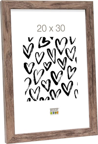 Deknudt Frames fotolijst S45RH3 - bruin - hout - 20x30 cm