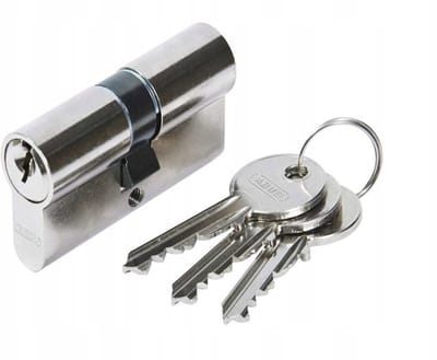 Abus E45 Cilinderslot Nikkel 30/30mm - 3 Sleutels