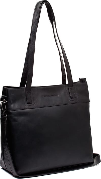 Chesterfield Nola Waxed Pull Up Shopper - Zwart