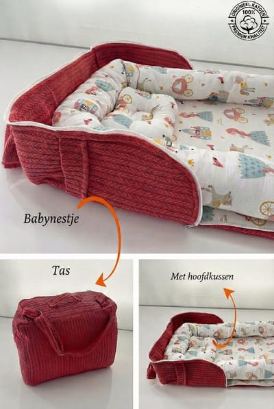 Jaju Baby - Babynestje - Draagbaar tas