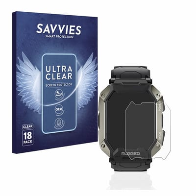 Savvies - Screenprotector voor Kospet Tank M1 Pro - Folie Beschermfolie transparant 18 Stuks