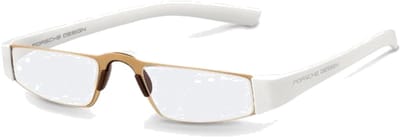 Leesbril Porsche Design P8801c-Matgoud / Wit-+1.00