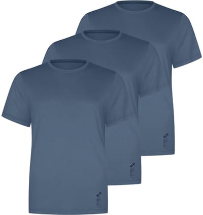 sloggi Heren onder t-shirts 3 pack SLG Base Soft