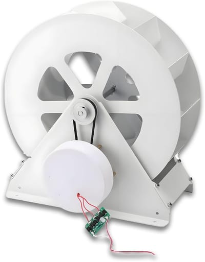 Waterturbine Generator - Waterkrachtcentrale Schijfvormig - Hernieuwbare Energie Productie - Lage Snelheid Ontwerp - 300 x 290 x 315 mm