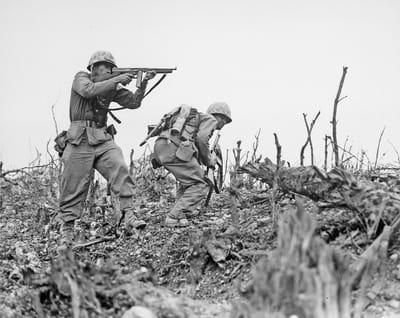 Zvezda Modelbouwpakket Militaire voertuigen - 6279 US Marines WWII - Figures Plastic - 1:72 - Modelbouw