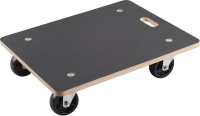 Transportroller voor Meubeltransport – 590x490mm, 400kg Draagkracht, Met Zwenkwielen en Antislip Oppervlak