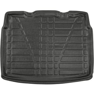 Bac de coffre sur mesure - SCOUTT - Volkswagen Tiguan 2 (2016-2024) - Noir mat - Antidérapant - Bords surélevés