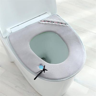 Toiletzittinghoes - Toiletkussen - Comfort Verhogend - Wasbaar En Herbruikbaar - Universele Maat - Kleur 1