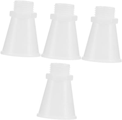 Vervangende Brandblusser Spuitmonden - Brandblusser Onderdelen - Efficiënter Blussen - Extra Brede Mond - 4x3x3 cm - Wit