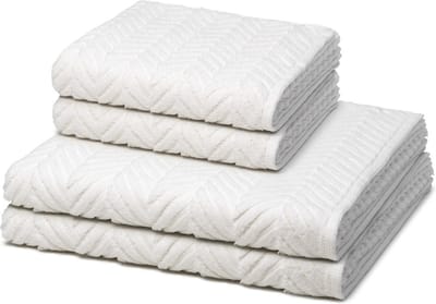 Ross Sonstiges 2 X handdoek 2 X douchehanddoek - in set 4 pack Sensual Skin