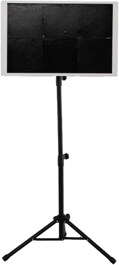 Tafeltennis Trainingsbord - Bal terugkaatser - Solo oefenen - Verstelbare hoek - 10x10x10 mm - Zwart