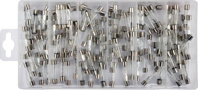 YATO glaszekeringen / buiszekeringen set 120-delig 6 x 30mm incl. opbergdoos YT-83130