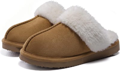 Pantoffels Dames - Sloffen - Maat 36/37 - Chestnut - Anti-slip - Comfeet