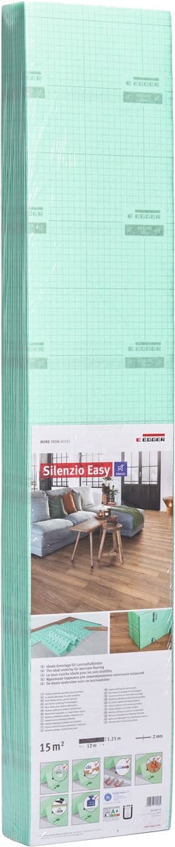 EGGER Silenzio Easy onderlaag mat geluidsisolatie tegen schokken 15m²