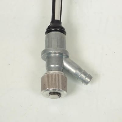 Robinet de réservoir à essence Teknix pour Moto Peugeot 50 XP6 1997 à 2003 manuel / on/off / Ø15mm Neuf