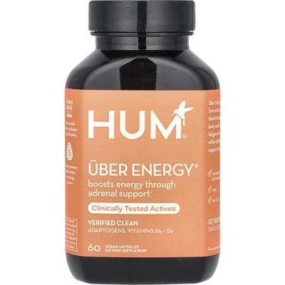 HUM Nutrition, Uber Energy, 60 Capsules Végétales