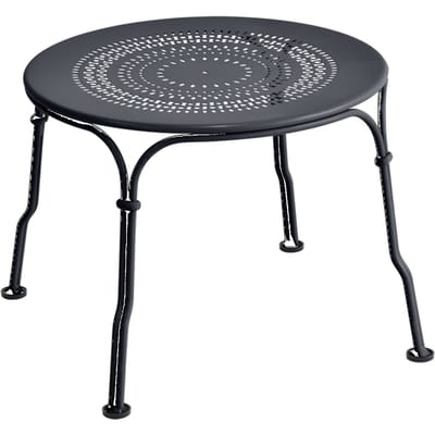 Fermob 1900 bijzettafel laag - 47 antraciet