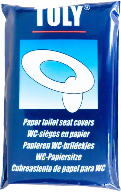Toly WC-brildoekjes - 10 Stuks - Papier