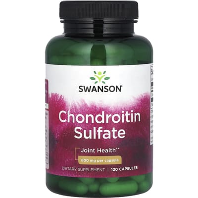 Chondroïtinesulfaat, 600 mg, 120 Capsules