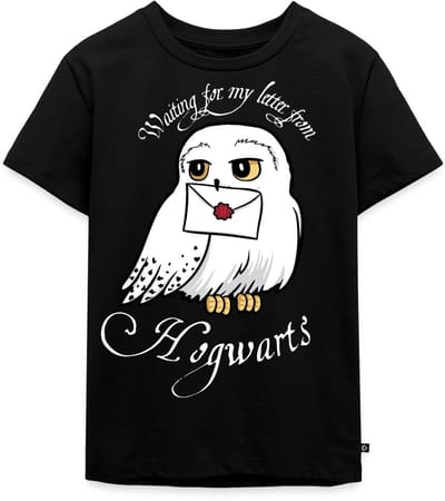 Harry Potter Hedwig Met Brief Waiting For My Letter Premium T Shirt Kinderen