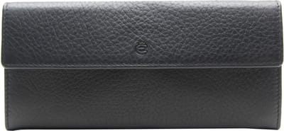 Esquire Leren Portemonnee Deer Ladies Purse Black Zwart