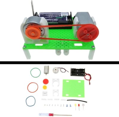 Educatieve Generator Wiel - Experiment Speelgoed Kinderen - Wetenschap Leren - Krachtige 180 Motor