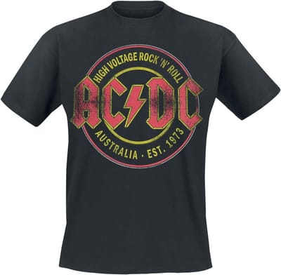 Hoogwaardige T-shirt van biologisch katoen voor muziekliefhebbers