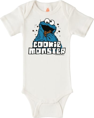 Logoshirt Body Krümelmonster - Sesamstrasse