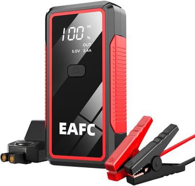EAFC 2000A auto starthulp 12V auto booster powerbank accu boost starter voor benzine diesel 6.0L/4.0L auto noodstart lader