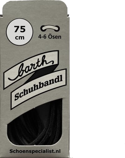 Barth Wax veter dun 75 cm zwart