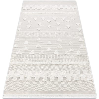 Kleden Rugsx Tapijt MOROC 22321 Ecologisch, EKO SISAL Driehoeke 155x220 cm