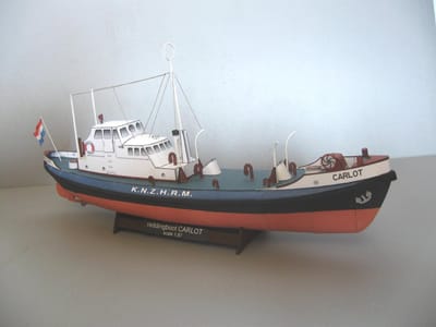 Carlot Zelfrichtende Motorreddingsboot - Schaalmodel 1:87