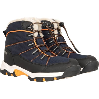 Mountain Warehouse Comet Waterdichte Sneeuwlaarzen voor Kinderen/Kinderen (Marine)