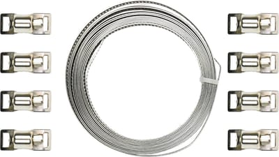 Benson Universele slangklemset - 8 mm x 3 meter - 9-delig - veelzijdig en aanpasbaar