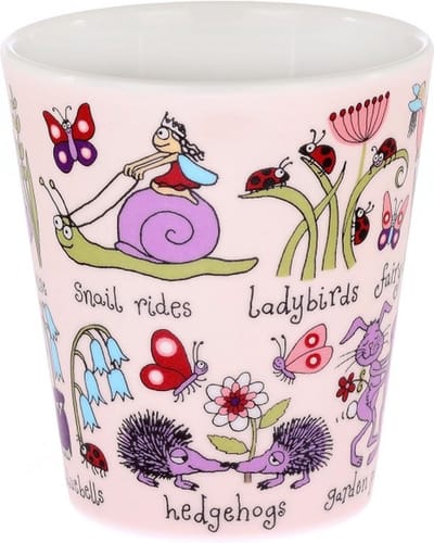 heel klein Geheime tuin kinder melamine bekertje (8 x 7 cm) - Tyrrell Katz